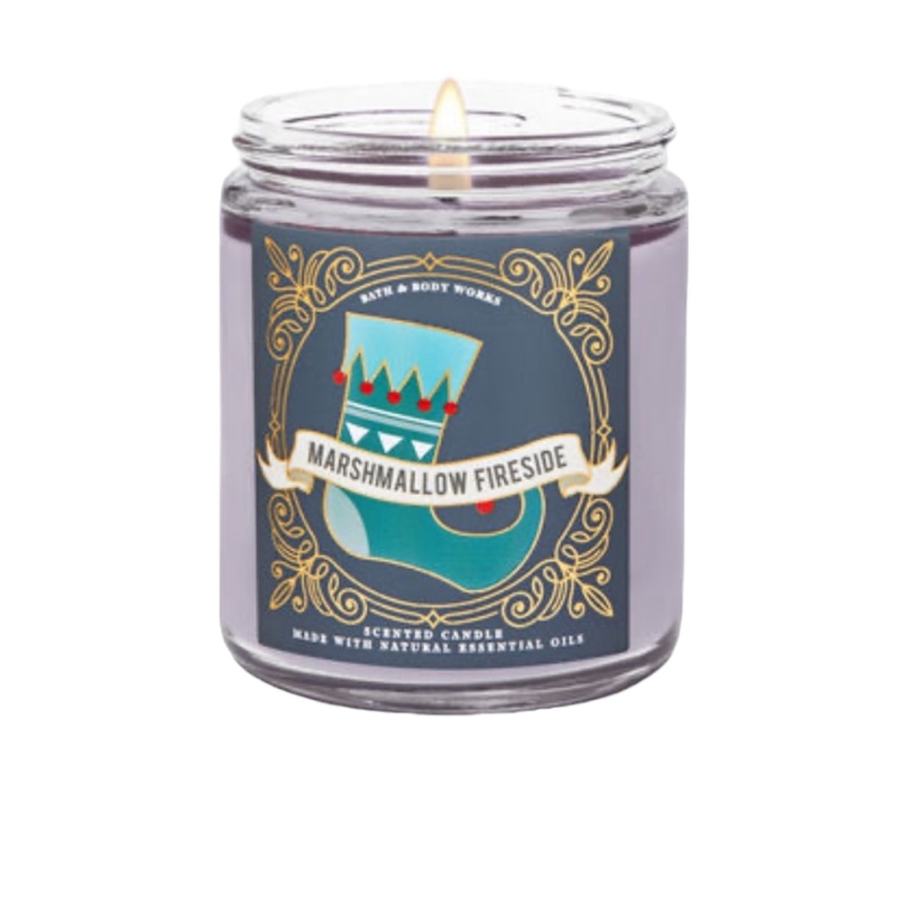 Marshmallow Fireside Candle